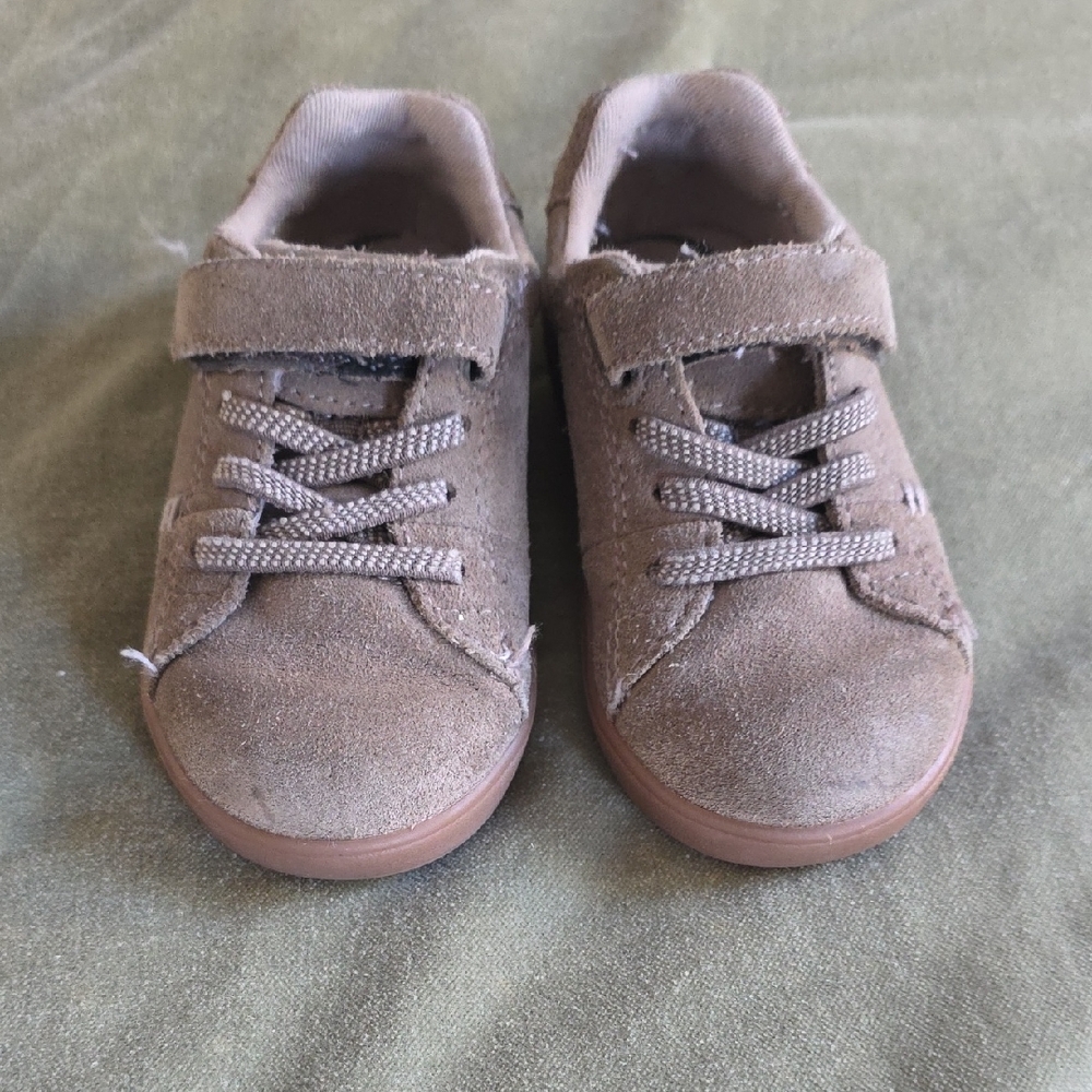 Little Kids Cute Brown Shoes 6.5